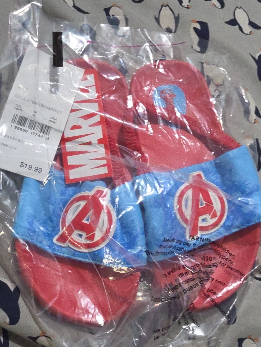 Avengers Sandles 9/10 L Kids